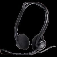 LOGITECH PC960 Corded Stereo Headset BLACK - USB