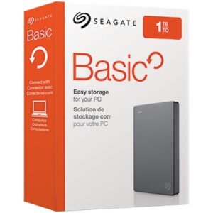 Seagate Basic HDD 1TB ext 2.5"USB 3.0,Black