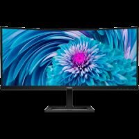 PHILIPS Monitor 346E2CUAE 34" Curved VA, 3440x1440 (UWQHD), 100Hz, 1ms (MPRT), 1500R, 300 cd/m2, 3000:1, Adaptive Sync, 1xHDMI 2.0, 1xDP 1.2, 1xUSB-C (DP Alt mode, PD 65W), PIP and PBP mode, Speakers, HAS