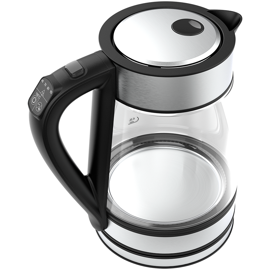 AENO Electric Kettle, Tongtai smart wifi, glass kettle, 220-240V~, 50/60Hz, 1850-2200W, Strix, NW:1.15Kg - Slika 3