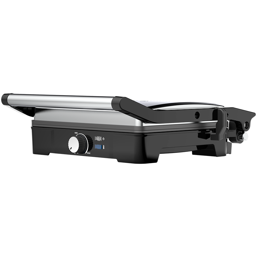 AENO Electric Grill EG2: 2000W, Temperature regulation, Max opening angle -180°, Plate size 290*234mm - Slika 2