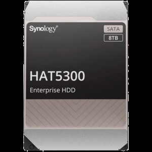Synology HAT5310-8T 8TB 3.5" HDD SATA 6Gb/s, 512e; 7200rpm, Buffer size : 256MiB, MTTF 2M hours, warranty 5 years