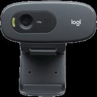 LOGITECH C270 HD Webcam - BLACK - USB