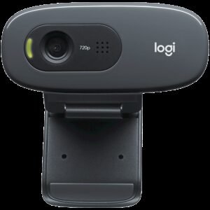 LOGITECH C270 HD Webcam - BLACK - USB