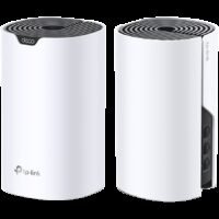 TP-Link Deco S7(2-pack) AC1900 Whole Home Mesh Wi-Fi System, 600 Mbps at 2.4 GHz +1300 Mbps at 5 GHz, 3× Internal Ant., 3× Gigabit Ports (WAN/LAN auto-sensing),Deco App,Router/AP Mode, IPv6,IPTV,Parental Controls,QoS, 3x3 MU-MIMO, Beamforming,100+d