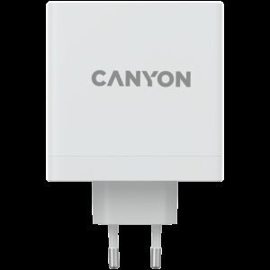 CANYON H-140-01, Wall charger with 1USB-A, 2 USB-C. Input:100-240V~50/60Hz, 2.0A Max. USB-A Output: 5V /9V /12V/20V /28V Max Output Current:5.0A max