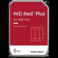 WD HDD 6TB Red Plus5400RPM 256MB
