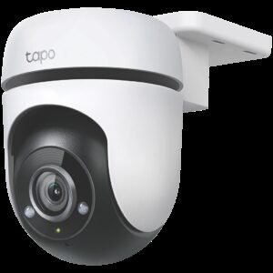 TP-Link Tapo C500 Outdoor Pan/Tilt Security Wi-Fi Camera,1080p (1920*1080), 2.4 GHz, Horizontal 360º, Pan/Tilt,Smart Detection and Notifications (motion, people),Sound Alarm,Remote Control, Two-Way Audio,Voice Control,Tapo App,IP65,Night vision