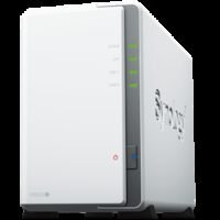 Synology DS223j, Tower, 2-bays 3.5'' SATA HDD/SSD, CPU 4-core 1.7 GHz; 1 GB DDR4 non-ECC; 1 x RJ-45 1GbE LAN Port; 2 x USB 3.2 Gen1; ; 0.88 kg; 2yr warranty