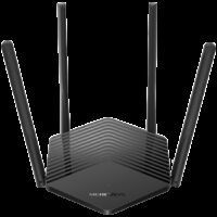 Mercusys AC1900 Wireless AC Gigabit Router, 600 Mbps at 2.4 GHz + 1300 Mbps at 5 GHz, 6×5dBi Fixed External Antennas with Beamforming, 2× G LAN Ports, 1× G WAN Port, Access Point Mode, 3X3 MU-MIMO, Parental Controls, Guest Network, Smart Connect