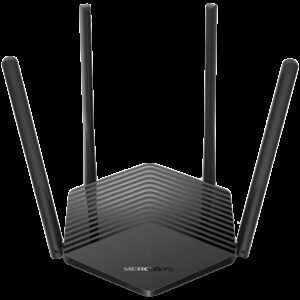 Mercusys AC1900 Wireless AC Gigabit Router, 600 Mbps at 2.4 GHz + 1300 Mbps at 5 GHz, 6×5dBi Fixed External Antennas with Beamforming, 2× G LAN Ports, 1× G WAN Port, Access Point Mode, 3X3 MU-MIMO, Parental Controls, Guest Network, Smart Connect