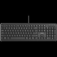 CANYON keyboard HKB-20 EN/AD Velvet Wired Black