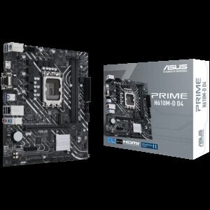 ASUS MB PRIME H610M-D D4Intel H610;LGA17002xDDR4;VGA,HDMI,mATX