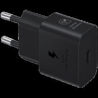Samsung 25W Fast Charging USB-C Power Adapter Black (cable not included)