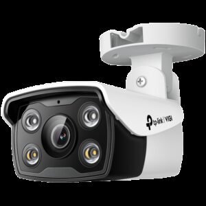 4MP Outdoor Full-Color Bullet Network CameraSPEC: H.265+/H.265/H.264+/H.264, 1/3"" Progressive Scan CMOS, Color/0.04 Lux@F1.6, 0 Lux with IR/White Light, 25fps/30fps ( 2560x1440,2304x1296, 2048x1280, 1920x1080), PoE/12V DC, 4 mm Fixed Lens, Built-I