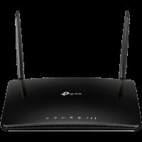 TP-Link Archer MR500 AC1200 4G LTE Advanced Cat6 Gigabit Router, Build-In 300Mbps 4G+ LTE Advanced Modem, 867 Mbps at 5 GHz + 300 Mbps at 2.4 GHz, 4G+ Cat6 300/50 Mbps, 2× Antennas, 3× G LAN Ports, 1× G WAN/LAN Port, LTE-FDD/LTE-TDD/DC-HSPA+/HSPA+