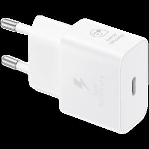 Samsung 25W Ultra Fast Charging USB-C Power Adapter White (cable included)