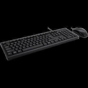 Inter-tech Tastatura i Miš Set, AC KB-101SC, Žičana,  BOS-HRV-SLV-SRB