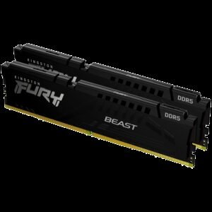 Kingston DRAM 16GB 5600MT/s DDR5 CL40 DIMM (Kit of 2) FURY Beast Black XMP