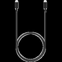 Samsung original data cable USB Type-C to USB Type-C (1.8m, 5A), super fast charging up to 45W, Black