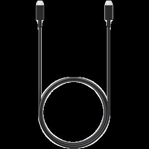Samsung original data cable USB Type-C to USB Type-C (1.8m, 5A), super fast charging up to 45W, Black