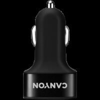 CANYON car charger C-06 3.1A/3USB-A Black