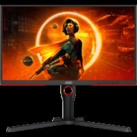 AOC Monitor Gaming Q27G3XMN Mini LED  27” VA, 16:9, 2560x1440, 180Hz, 1ms, 1000 cd/m2, 4000:1, Audio,2x HDMI, DP, Full Ergonomic, 3-sided frameless, Adaptive Sync, Black-Red, VESA 3y