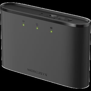Mercusys MT110 4G LTE Mobile Wi-Fi, 2200 mAh battery, 4G LTE Speeds up to 150 Mbps, 150 Mbps WiFi 2.4 GHz, SIM Card Plug and Play, MERCUSYS App, Connect up to 10 Devices