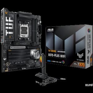 ASUS MB TUF GAMING X870-PLUS WWIFI, X870, AM5; 4xDDR54x M.2; 2x SATA,HDMI,10x USB, RAID,ATX