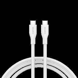 CANYON cable CC60SC10 C-C 60W 1m Silicon White