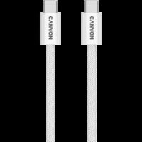 CANYON cable OnWire 60MG C-C 60W Magnet Braided 1m White