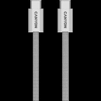 CANYON cable OnWire 60MG C-C 60W Magnet Braided 1m Light Grey