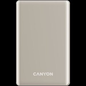 CANYON power bank OnPower 505 slim Magnetic 5000 mAh PD20W Beige