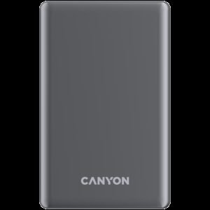 CANYON power bank OnPower 505 slim Magnetic 5000 mAh PD20W Dark Grey