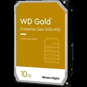 HDD Server WD Gold 10TB CMR 512e, 3.5'', 512MB, 7200 RPM, SATA