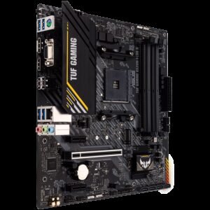 ASUS TUF GAMING A520M-PLUS II AM4 mATX MB - AMD A520 4xDIMM DDR4 1xM.2 4xSATA PCIe 3.0 1Gb Ethernet 1xD-SUB 1xDisplayPort 1xHDMI and AURA Addressable Gen 2 headers