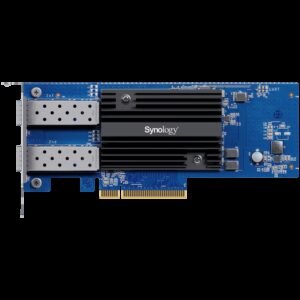 E10G30-F2Dual-port 10GbE SFP+ add-in card for Synology systems
