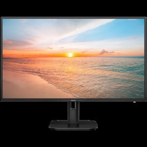 PHILIPS Monitor 24E1N1100A 23.8", 1920x1080 (FHD), IPS, 100Hz, 4ms (1ms MPRT), Adaptive Sync, 250 cd/m2, 1300:1, VGA (D-Sub), HDMI, Speakers, Tilt, Black