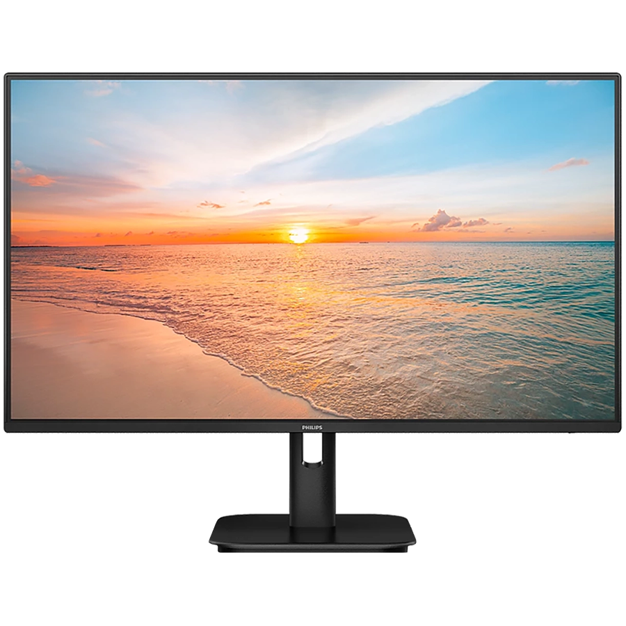 PHILIPS Monitor 24E1N1100A 23.8", 1920x1080 (FHD), IPS, 100Hz, 4ms (1ms MPRT), Adaptive Sync, 250 cd/m2, 1300:1, VGA (D-Sub), HDMI, Speakers, Tilt, Black