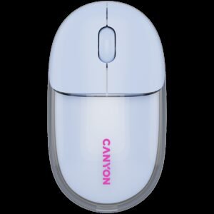 CANYON mouse OnClick 24 BT/ Wireless Transparent/Blue