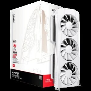 XFX Quicksilver AMD Radeon RX 9070XT White 16GB GDDR6 256-bit HDMI 3xDP