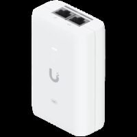 Ubiquiti UACC-PoE+-2.5G 30W of PoE+ adapter for UniFi PoE+ devices, reduce dependency on PoE switch power, and provide a Multi-Gigabit LAN connection