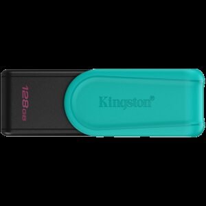 Kingston  128GB Portable USB 3.2 Gen 1 DataTraveler Exodia S (Black/Turquoise)