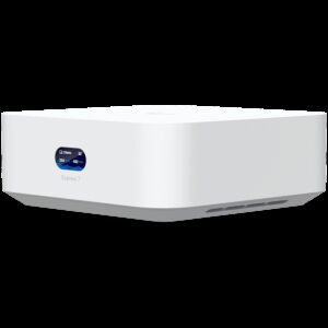 Ubiquiti UniFi Express 7 UX7 Mesh-scalable, super-compact 10G Cloud Gateway with integrated WiFi 7, 10 GbE RJ45 WAN port, 2.5 GbE RJ45 LAN port to extend network, up to 30+ UniFi devices and 300+ clients