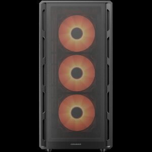 COUGAR AIRFACE PURE PRO PC Case, Mid Tower, Black