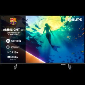 Philips 65"PUS8010 4K Titan OSAMBILIGHT TV; HDR10+Dolby Atmos i DTS:X