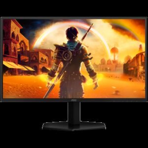 AOC Monitor Gaming 25G42E 24.5”, FHD 1920x1080, Fast IPS, 180Hz, 0.5ms (MPRT), 300 cd/m2, 1000:1, Adaptive Sync, HDR 10, 1x HDMI 2.0, 1x DP 1.4, Tilt