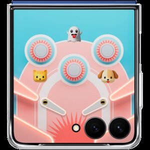 Samsung Galaxy Z Flip7 Flipsuit Case Transparent