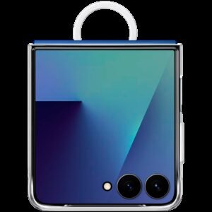 Samsung Galaxy Z Flip7 Ring Case (Clear) Transparent