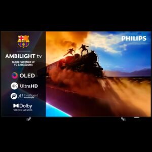 Philips 65''OLED770 4K TitanAmbilight s 3 strane; 2.1 HDMI; P5 AI perfect; panel 120 HZ